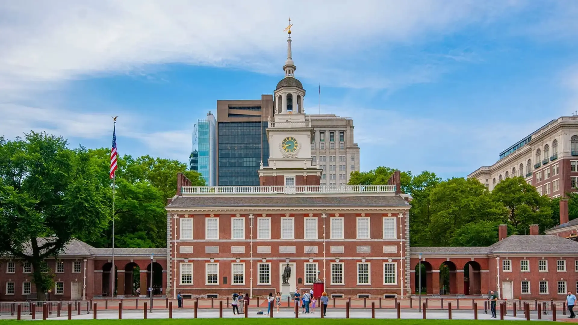 Independence Hall in Philadelphia, PA