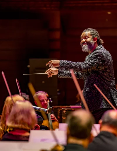 Herb Smith conducting the No Name Pops