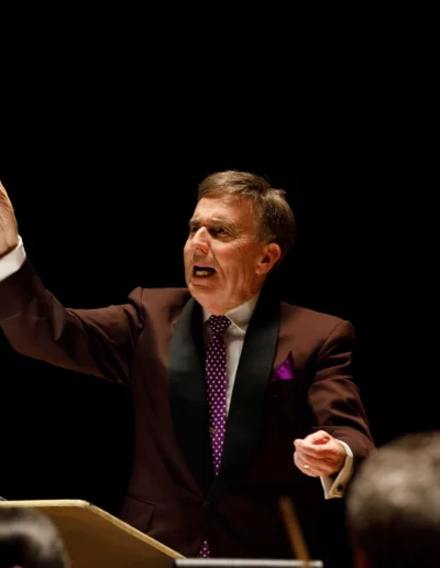 Carl Topilow conducting the No Name Pops at the Peter Nero Tribute